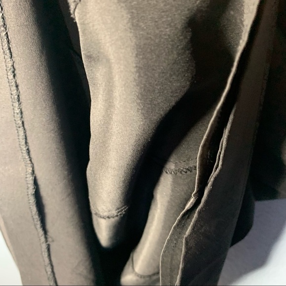 Theory Addison Black Classic A Line Fit & Flair Dress - Picture 6 of 7